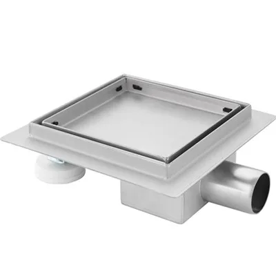 ¿Cuál es la diferencia entre un desagüe de ducha cuadrado y un desagüe redondo?