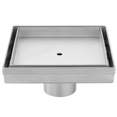 ¿Cómo puedo evitar que el agua salpique alrededor de un desagüe de ducha corto?